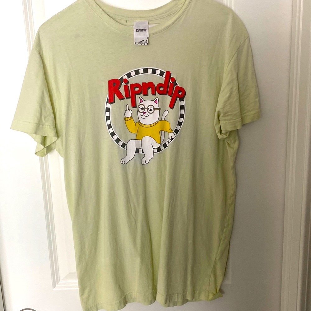 Ripndip M Arthur TV Show Theme Light Green T-Shirt